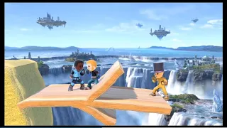 Mr. Peanuts Death but recreated in Smash Ultimate. #RIPeanut