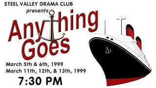 Steel Valley Drama Club: "Anything Goes" by Cole Porter