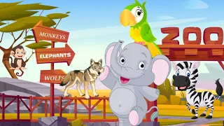 Zoo Animals Song | Kids Learning Videos | LittleKidsTV