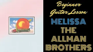 Acoustic Guitar Lesson: Melissa - The Allman Brothers