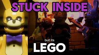 STUCK INSIDE FNaF LEGO Animation | A-1 Animator Blender (Five Nights at Freddy's) @BlackGryph0n