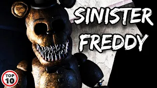 Top 10 Scary FNAF Alternate Fan Versions of Freddy Fazbear