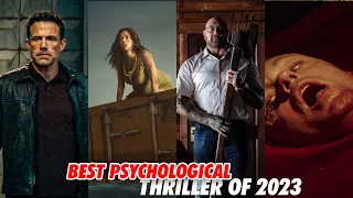 10 Best Psychological Thriller Movies of 2023 | New Thriller Movies on Netflix, Prime Video, HboMax