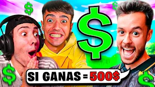 GREFG me REGALA 500€ por GANAR  ESTA PARTIDA en FORTNITE