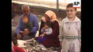 Lebanon - Refugees Flee Attacks