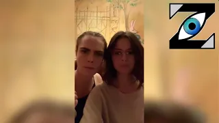 [Zap Réseaux Sociaux] Selena Gomez et Cara Delevingne lancent une tendance ! (07/03/22)