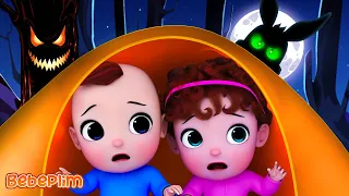 Afraid Of Monsters At Camp | Camping Song + More Nursery Rhymes & Kids Songs | Bebeplim