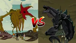 Zilla Jr Vs Crustaceous Rex | Godzilla: A Série
