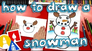 How To Draw A Snowman (Folding Surprise)