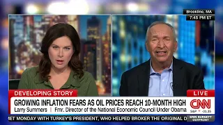 Larry Summers on Inflation Fears as Oil Reaches 10 Month High