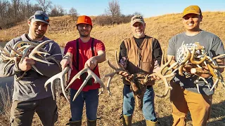 IOWA Shed Hunt! Over 30 Antlers: 2 GIANT Buck Recoveries With Scott Buckley