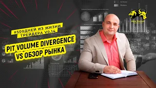 Индикатор Pit Volume Divergence VS обзор рынка. Что такое тест I ✦ 500 дней из жизни трейдера V0.14✦