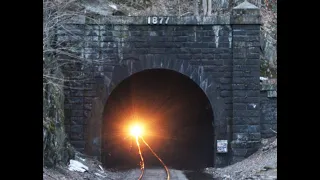 Veteran Pan Am Railways Locomotives Lead RJED out of the Hoosac Tunnel! [4-11-23]