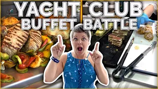 Yacht Club & Marketplace Buffet Battle It Out