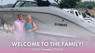 2023 Yamaha 222XD On-Water Delivery