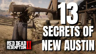 13 SECRETS OF NEW AUSTIN | RED DEAD REDEMPTION 2