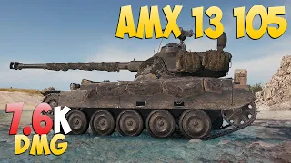 AMX 13 105 - 8 Kills 7.6K DMG - He could! - World Of Tanks