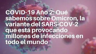 COVID-19 Año 2: Qué sabemos sobre Omicron, la variante que está provocando millones de infecciones.