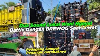 Wani Ngeyel🔥2 Sound Lokal Gass battle Dengan BREWOG Saat Lewat Di Depan Nya Saat Menuju Garis Start