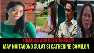 CATHERINE CAMILON LATEST UPDATE|MAY NAITAGONG SULAT SI CATHERINE CAMILON