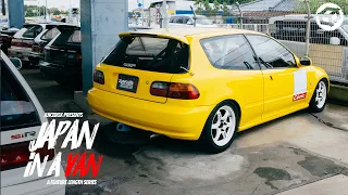 Honda Heaven! Kanjo & Race Spec Civics at Zero Fighter | Japan in a Van Ep. 5