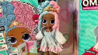 LOL SURPRISE OMG OPPOSITES SERIES 4 SWEETS DOLL REVIEW