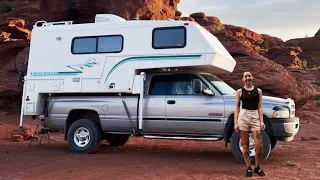 Bigfoot Tour: She Lived Alone in the Desert in Her Truck Camper