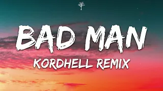 DISTURBED - BAD MAN (Lyrics) KORDHELL REMIX