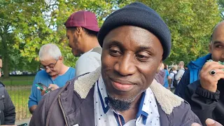 You Wet your pants! Muhammad Lamine and Christian Speakers Corner