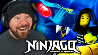 RISE OF THE SNAKES?! FIRST TIME WATCHING NINJAGO - Season 1 Episode 1 REACTION