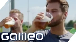 Mehr Energie durch alkoholfreies Bier? Sportgetränke im Selbstversuch | Galileo | ProSieben