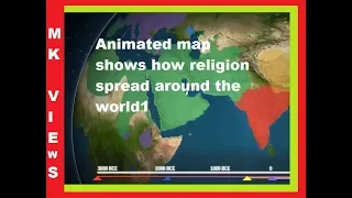 Animated map shows how religion spread around the world1