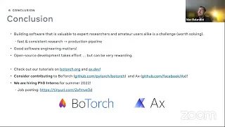 Bayesian Optimization: From Research to Production with BoTorch & Ax