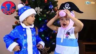 Christmas Challenge for Kids - Yaroslava Челлендж Видео для детей Tiki Taki