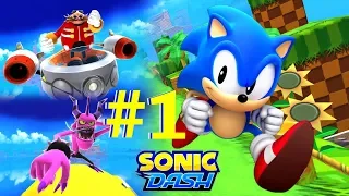 Sonic Dash PART 1 Walkthrough Gameplay - Android/iOS