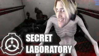 xQc Plays SCP: Secret Laboratory with Sodapoppin, Surefour, Overpowered, and Friends! | xQcOW