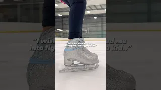 I was a HUGE quitter as a kid. Figure skating found me at the perfect time ⛸💖