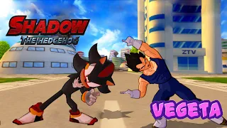 Shadow and Vegeta FUSION | Shageta The Saiyan Hedgehog | DBZ Tenkaichi 3 (MOD)