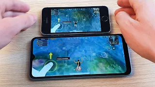 IPHONE 5S (1 GB RAM) VS REALME C21 (4 GB RAM) - PUBG TEST