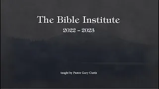 Hillcrest Bible Institute - '23-24 - Lesson 25