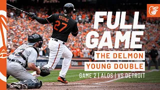 The Delmon Young Double - O's Rally Late in Game 2 of 2014 ALDS | Tigers at Orioles: FULL Game