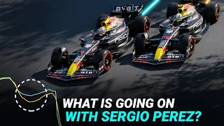 How Sergio Perez was 1.3 Seconds Slower than Verstappen | F1 2023 Telemetry Analysis