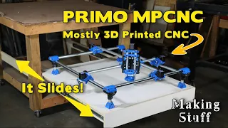 Assembling a Primo MPCNC (Mostly 3D Printed CNC) with Space Saving Design- Part 1