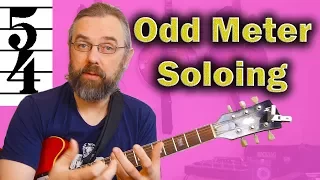 Odd Time Signatures Guitar Lesson - Beginning 5/4 on a Jazz Blues in F