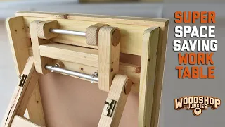 Can I Build A Better Folding Workbench? - Super Space Saving Collapsible Table