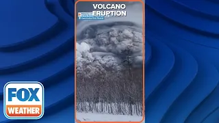 Russia’s Shiveluch Volcano Erupts