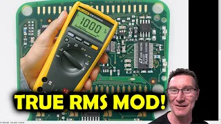 EEVblog 1448 - Convert a Fluke 77 IV to True RMS for 10 CENTS!*
