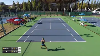 VIKTORIA MORVAYOVA V ANASTASIA TIKHONOVA - W25 LEIRIA (last points)