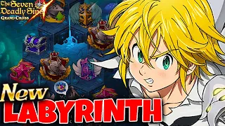 HARDEST ONE YET?! NEW LABYRINTH SEASON 8 FIRST COMPLETION! | Seven Deadly Sins: Grand Cross