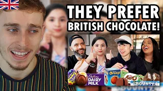 Brit Reacting to Americans try British Chocolate for the first time!